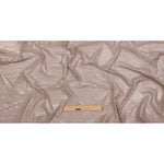 Italian Chiffon Abstract Pleats Gold Mauve - Hiba Fabrics