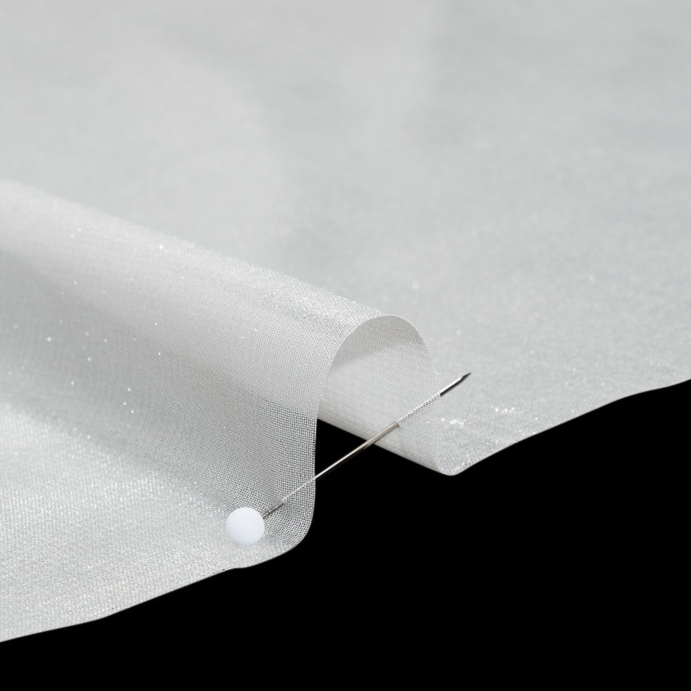 Liquid Sheen Metallic Polyester Chiffon 1 - Hiba Fabrics