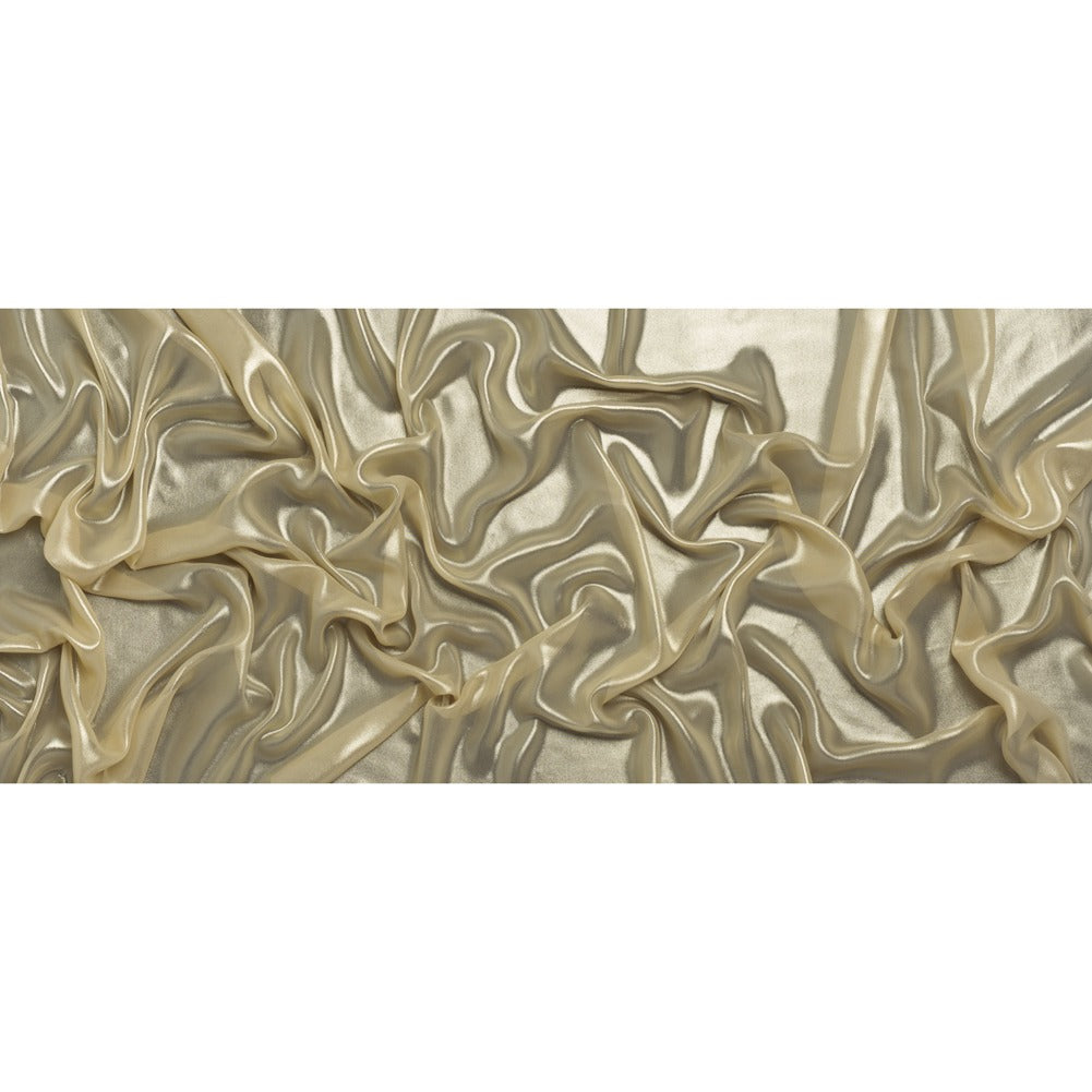 Liquid Sheen Metallic Polyester Chiffon 2 - Hiba Fabrics