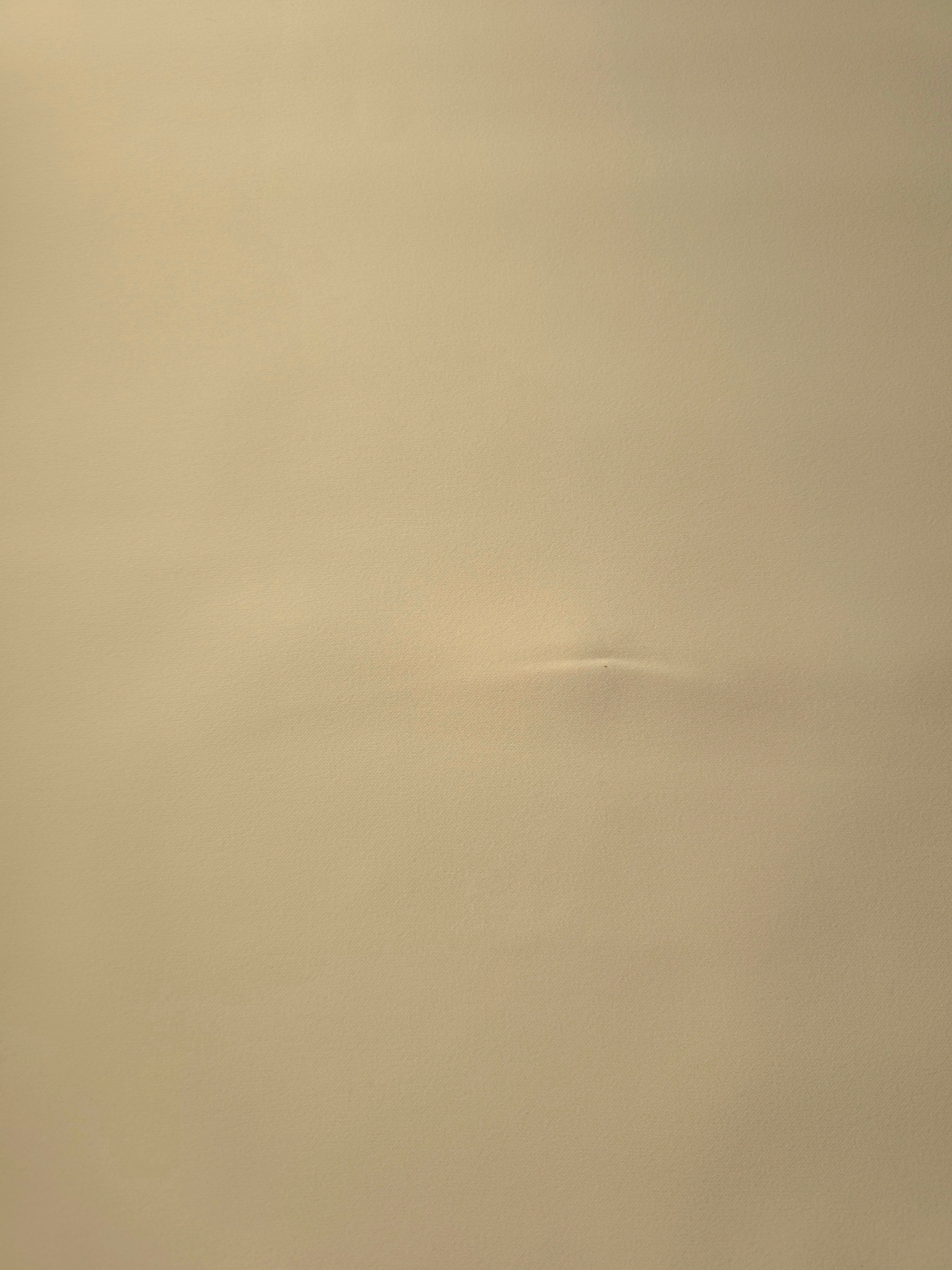 Flat view of Khaki Beige Italian crepe, smooth polyester dressmaking fabric with a refined silky-feel surface