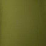 Flat view of Khaki Olive Green Korean polyester crepe, 205 GSM opaque dressmaking fabric with a smooth woven surface