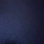 Midnight Navy Blue shimmer stretch fabric close-up, revealing metallic foil texture and reflective detail for fashion and costume sewing