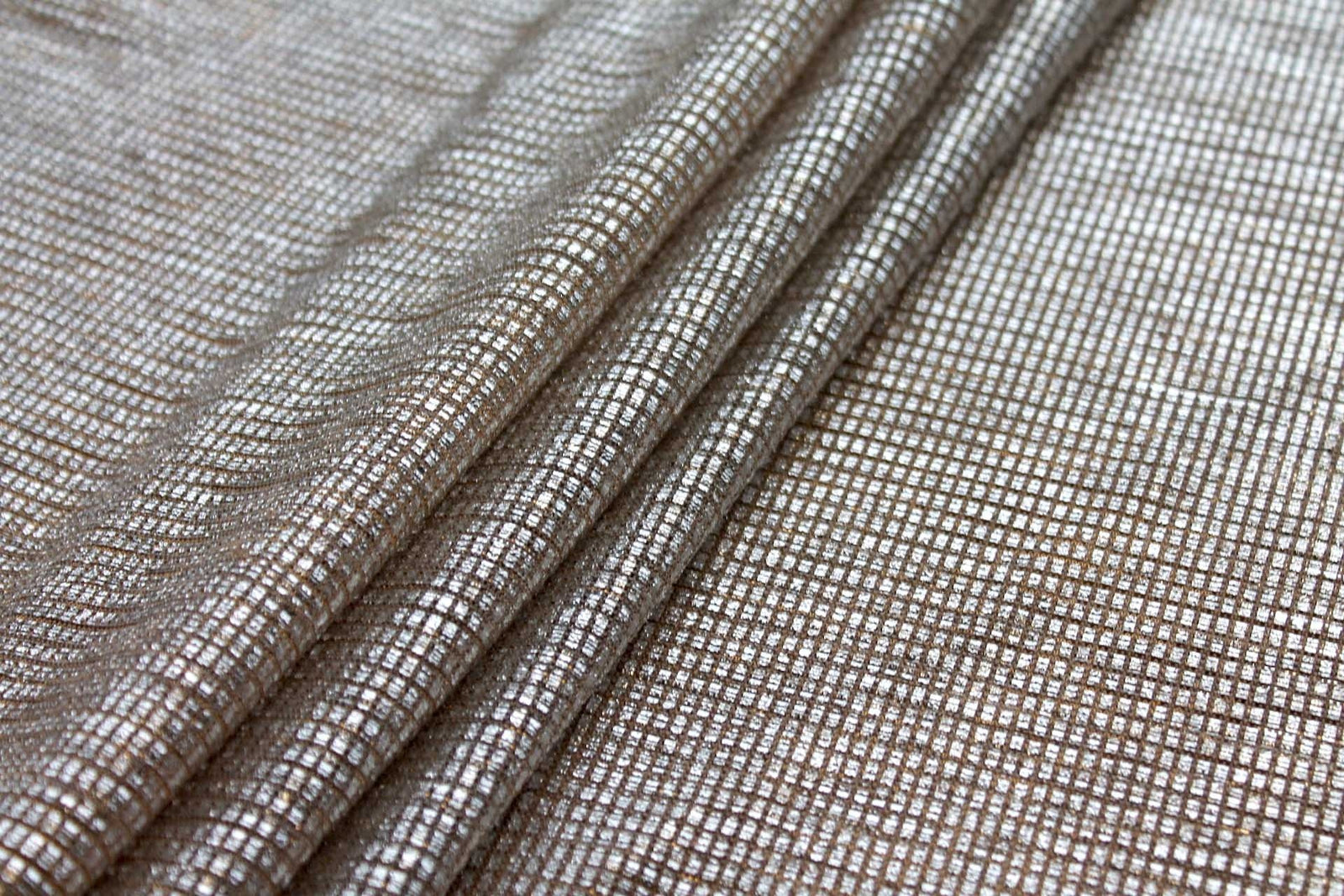 Sheer Shimmer Jersey Stretch Fabric
