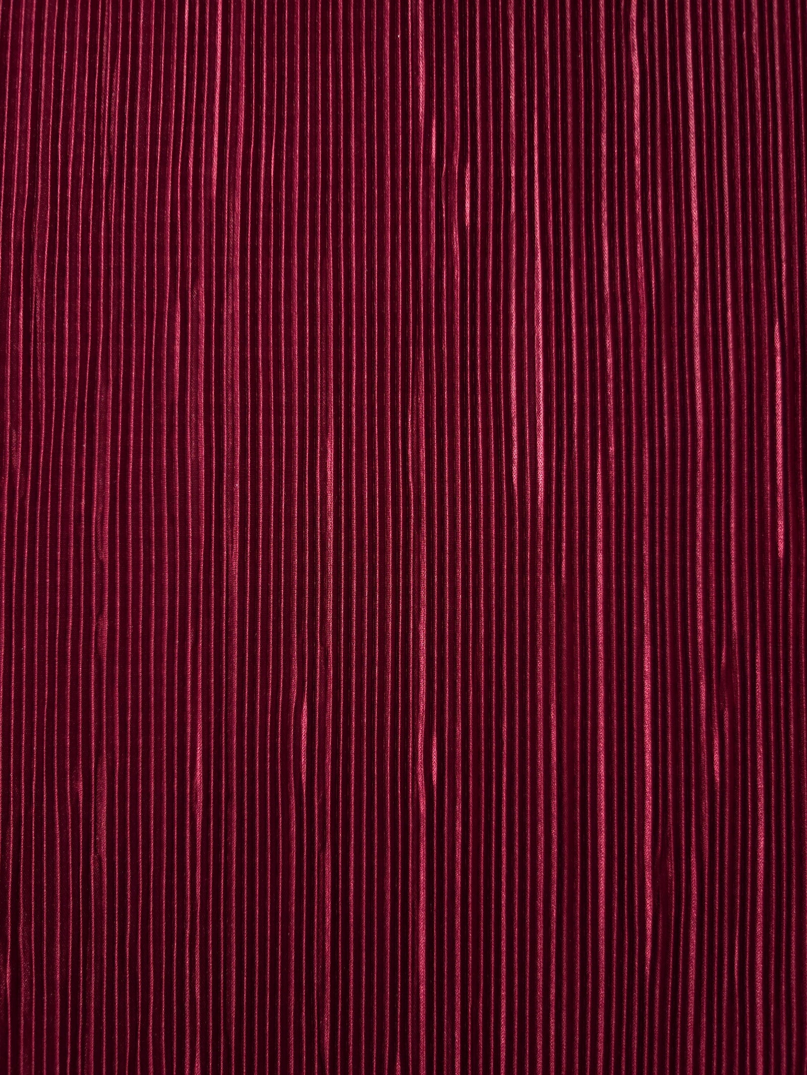 Micro Pleated Stretch Bodre Satin Fabric