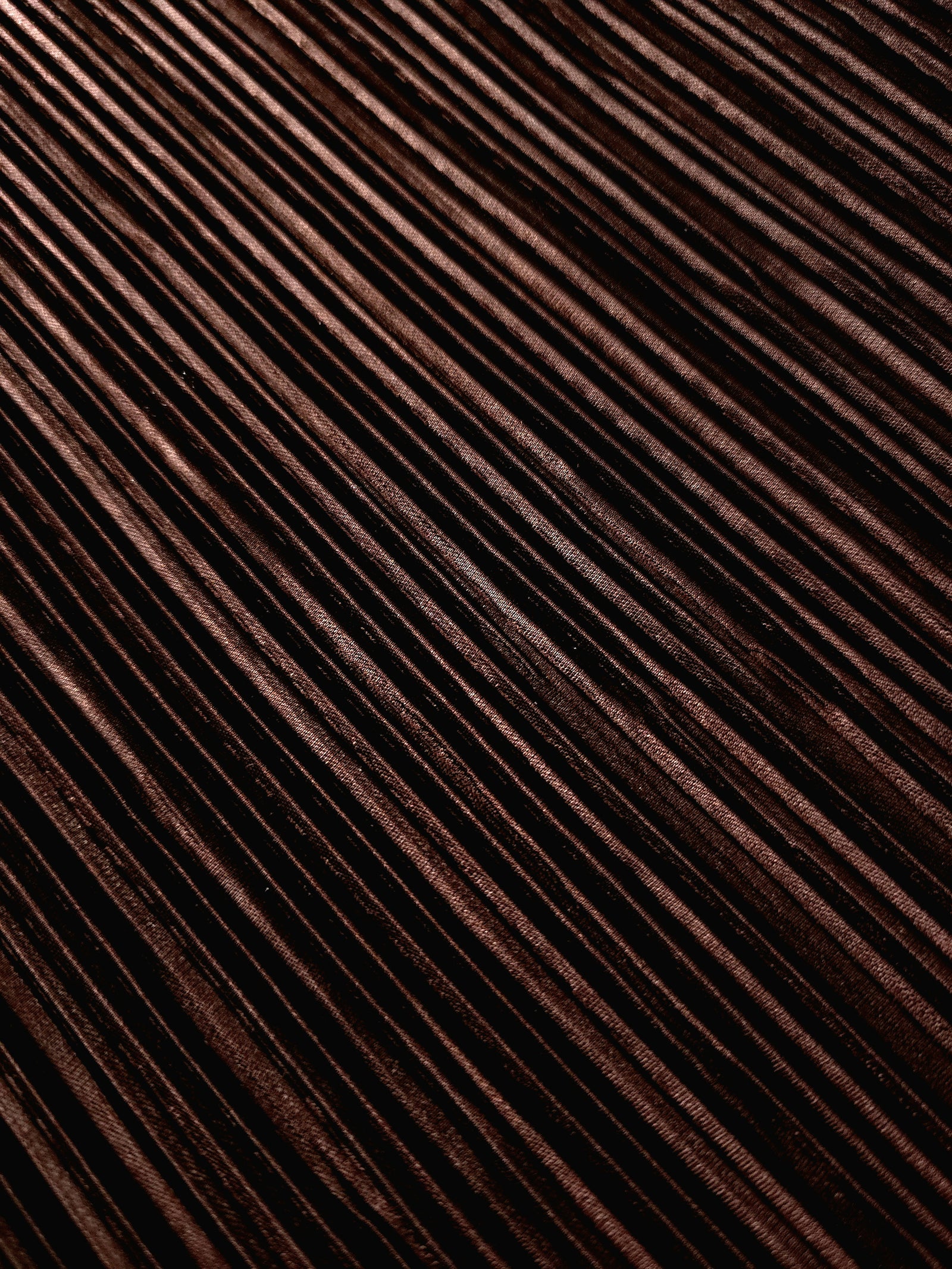 Micro Pleated Stretch Bodre Satin Fabric