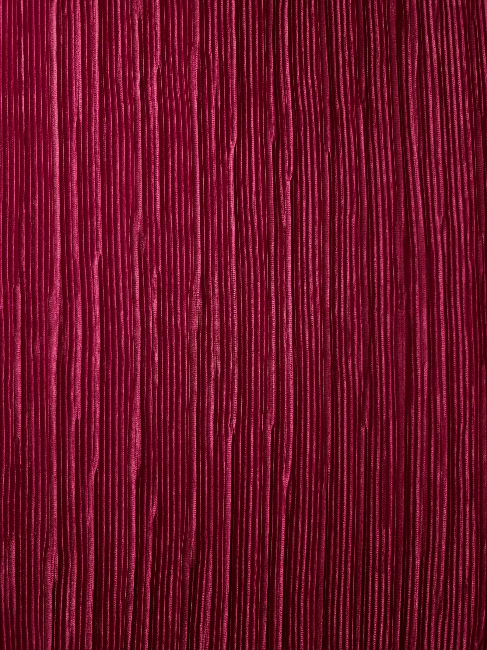 Micro Pleated Stretch Bodre Satin Fabric