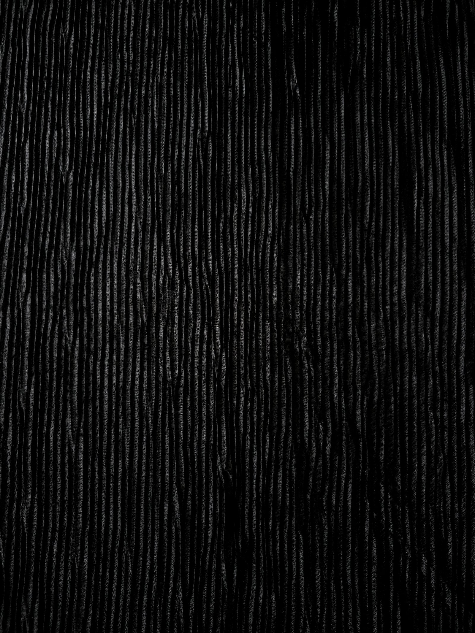 Micro Pleated Stretch Bodre Satin Fabric