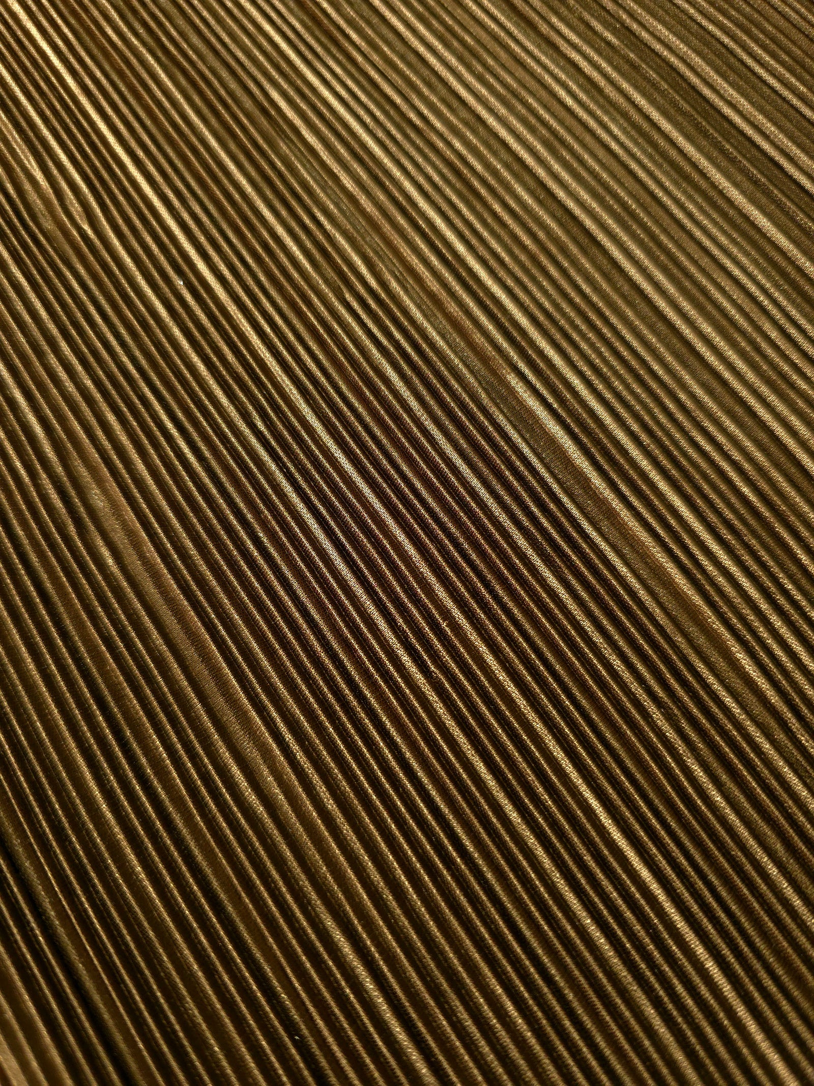 Micro Pleated Stretch Bodre Satin Fabric