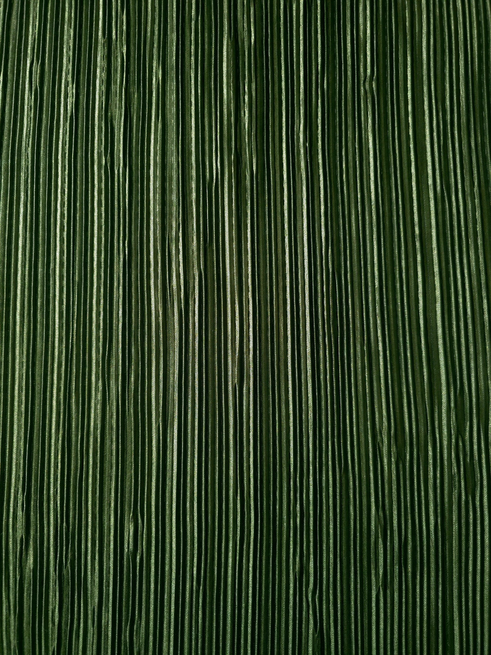 Micro Pleated Stretch Bodre Satin Fabric