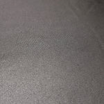 Close-up Smoky Gray shimmer metallic spandex showing reflective foil detail and the fabric surface for statement garments