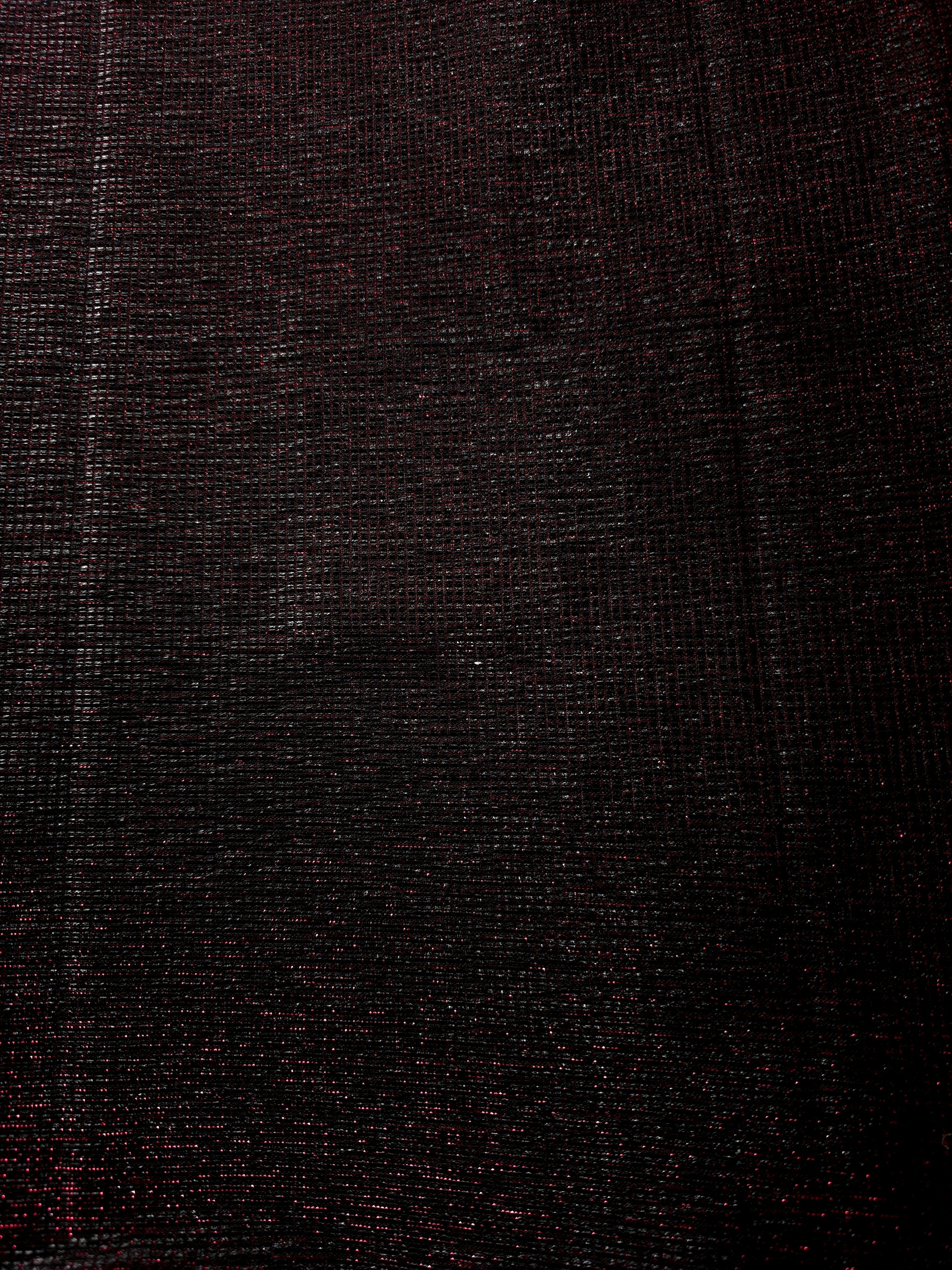 Surface detail of Black Cherry Sheer Square Shimmer Stretch Tulle Fabric highlighting square grid scale and lightweight tulle texture