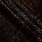 Layered Burnt Copper Sheer Square Shimmer Stretch Tulle Fabric showing overlapping geometry, denser shimmer and translucent depth