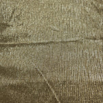 Surface detail of Champagne Gold Sheer Square Shimmer Stretch Tulle Fabric highlighting square grid scale and lightweight tulle texture