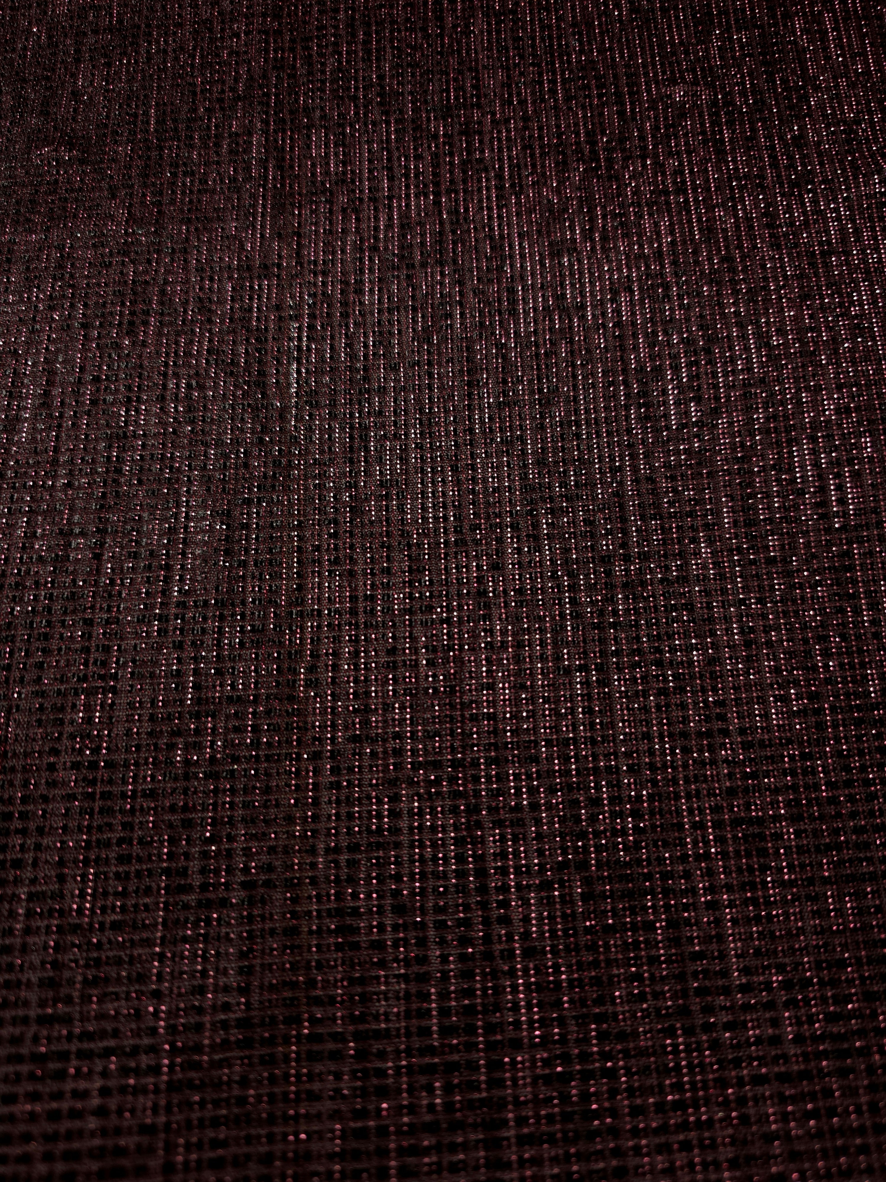 Surface detail of Dark Pink Sheer Square Shimmer Stretch Tulle Fabric highlighting square grid scale and lightweight tulle texture