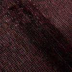 Swirl-draped Dark Pink Sheer Square Shimmer Stretch Tulle Fabric showing structured square reflections moving through soft folds