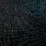 Surface detail of Deep Teal Sheer Square Shimmer Stretch Tulle Fabric highlighting square grid scale and lightweight tulle texture