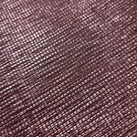 Close-up of Dusty Mauve Sheer Square Shimmer Stretch Tulle Fabric revealing the square shimmer repeat and fine transparent mesh