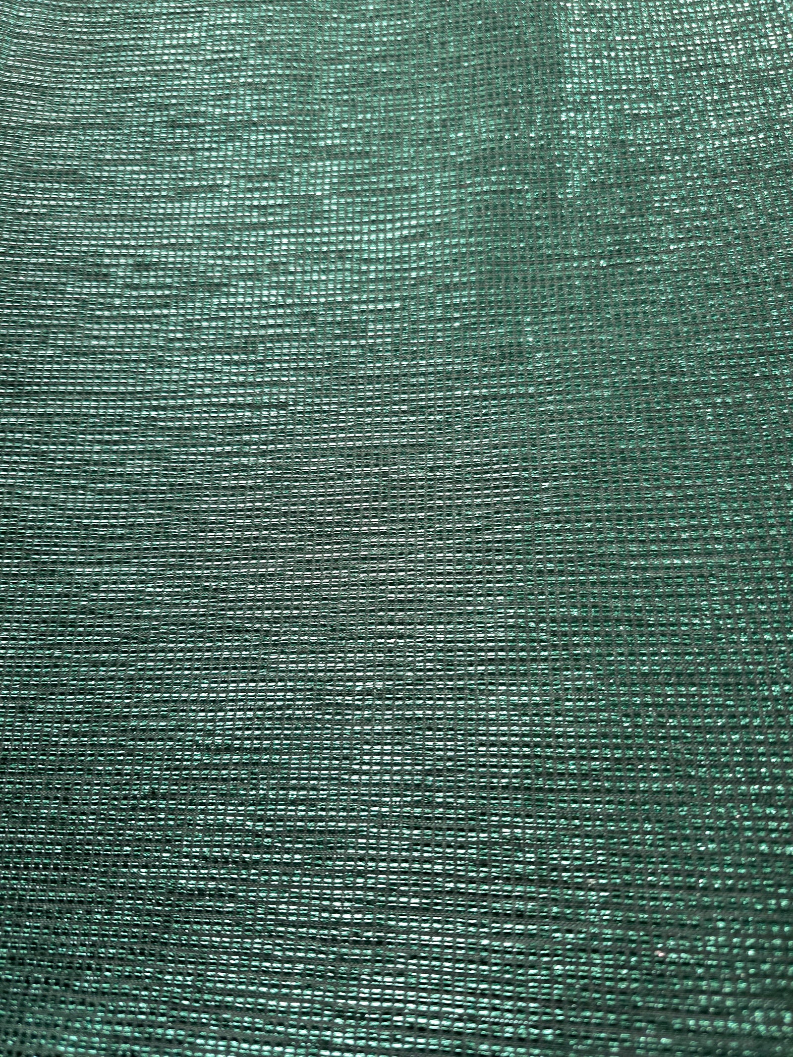 Surface detail of Sage Green Sheer Square Shimmer Stretch Tulle Fabric highlighting square grid scale and lightweight tulle texture