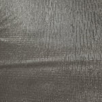Surface detail of Silver Gray Sheer Square Shimmer Stretch Tulle Fabric highlighting square grid scale and lightweight tulle texture