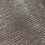 Close-up of Silver Red Sheer Square Shimmer Stretch Tulle Fabric revealing the square shimmer repeat and fine transparent mesh