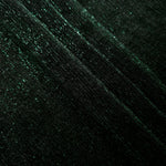 Layered Deep Emerald Sheer Glitter Stretch Tulle Fabric showing richer sparkle, soft depth and lightweight transparent folds