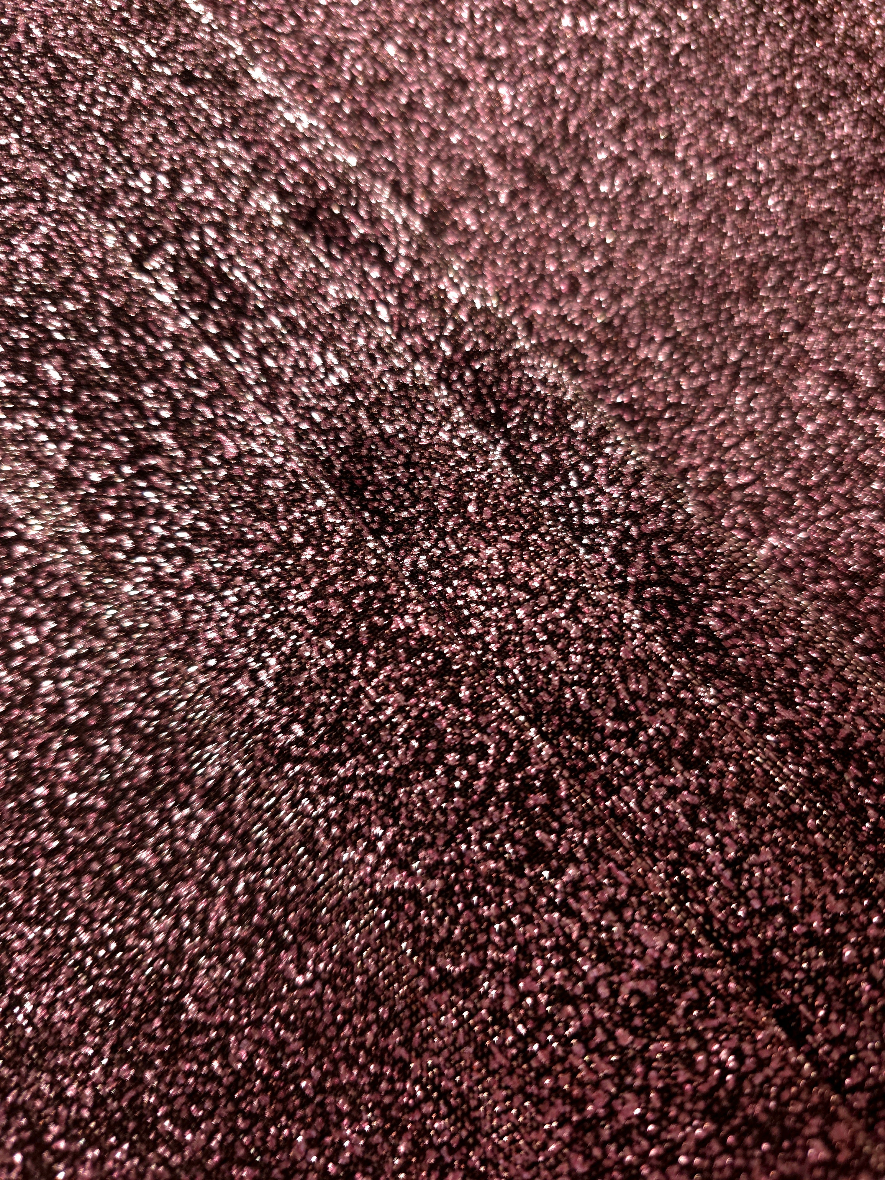 Layered Dusty Rose Sheer Glitter Stretch Tulle Fabric showing richer sparkle, soft depth and lightweight transparent folds