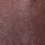 Surface detail of Dusty Rose Sheer Glitter Stretch Tulle Fabric showing glitter coverage across the fine sheer tulle base