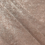 Layered Rose Taupe Sheer Glitter Stretch Tulle Fabric showing richer sparkle, soft depth and lightweight transparent folds