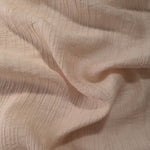 Flowing Soft Beige Tencel jacquard with tonal leaf texture for lined dress layers.