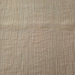 Flowing Soft Beige Tencel jacquard with tonal stripe texture for lined dress layers.