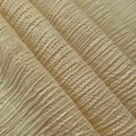 Draped Butter Yellow Tencel jacquard showing airy movement for kaftans and dresses.