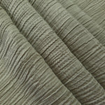Close-up of Sage Green Tencel jacquard showing tonal stripe texture and light weave.