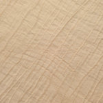 Flat view of Butter Yellow Tencel jacquard with tonal swirl texture for dresses and layers.