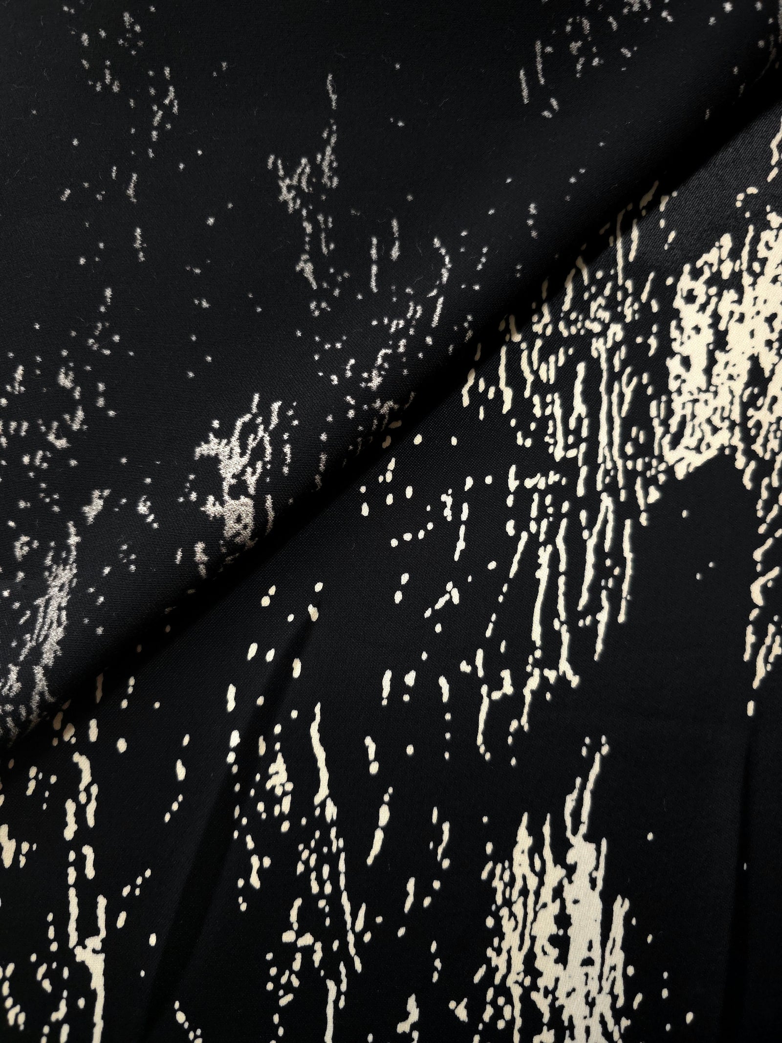 Silky Rayon Emprime Fabric