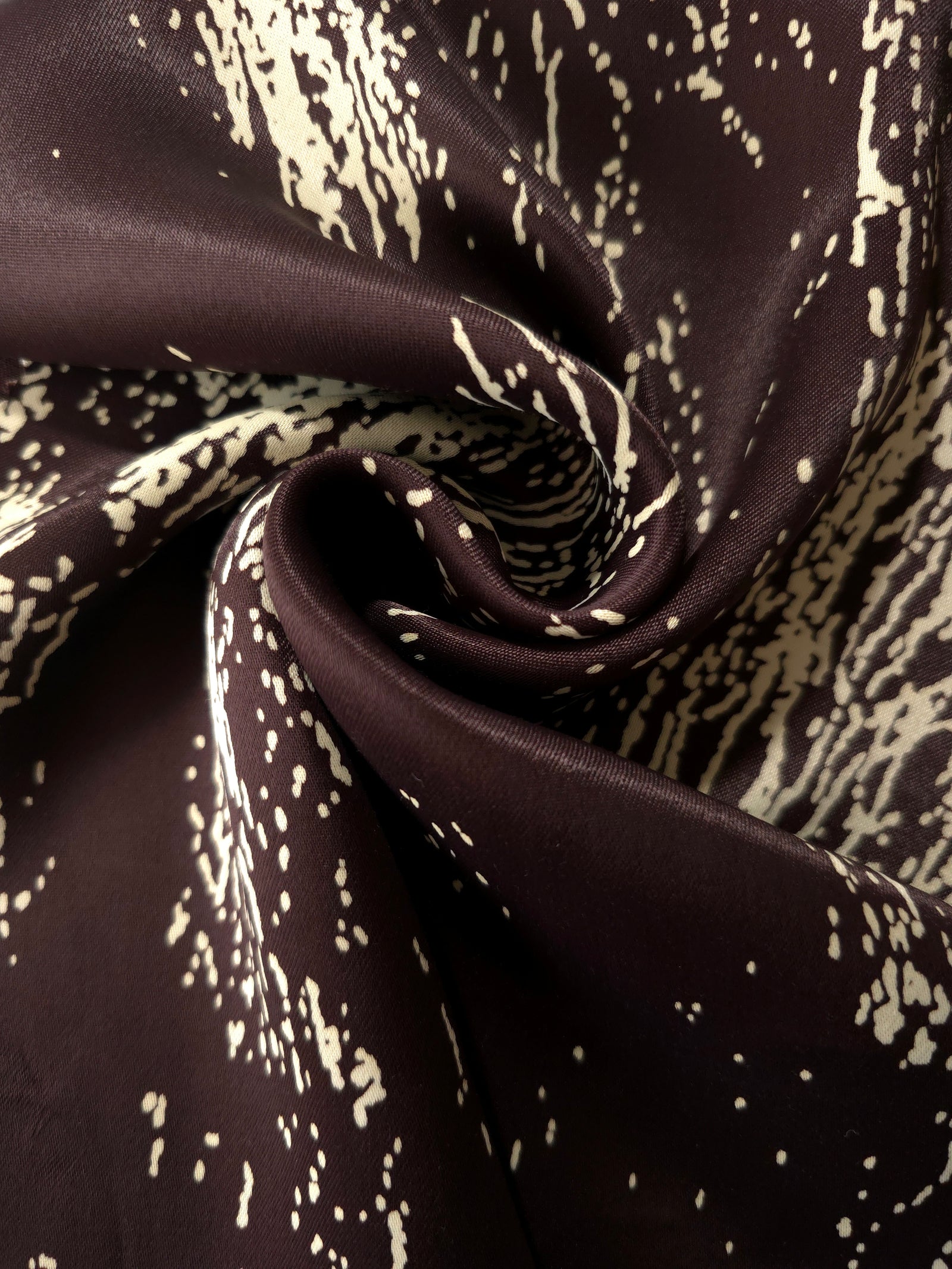 Silky Rayon Emprime Fabric