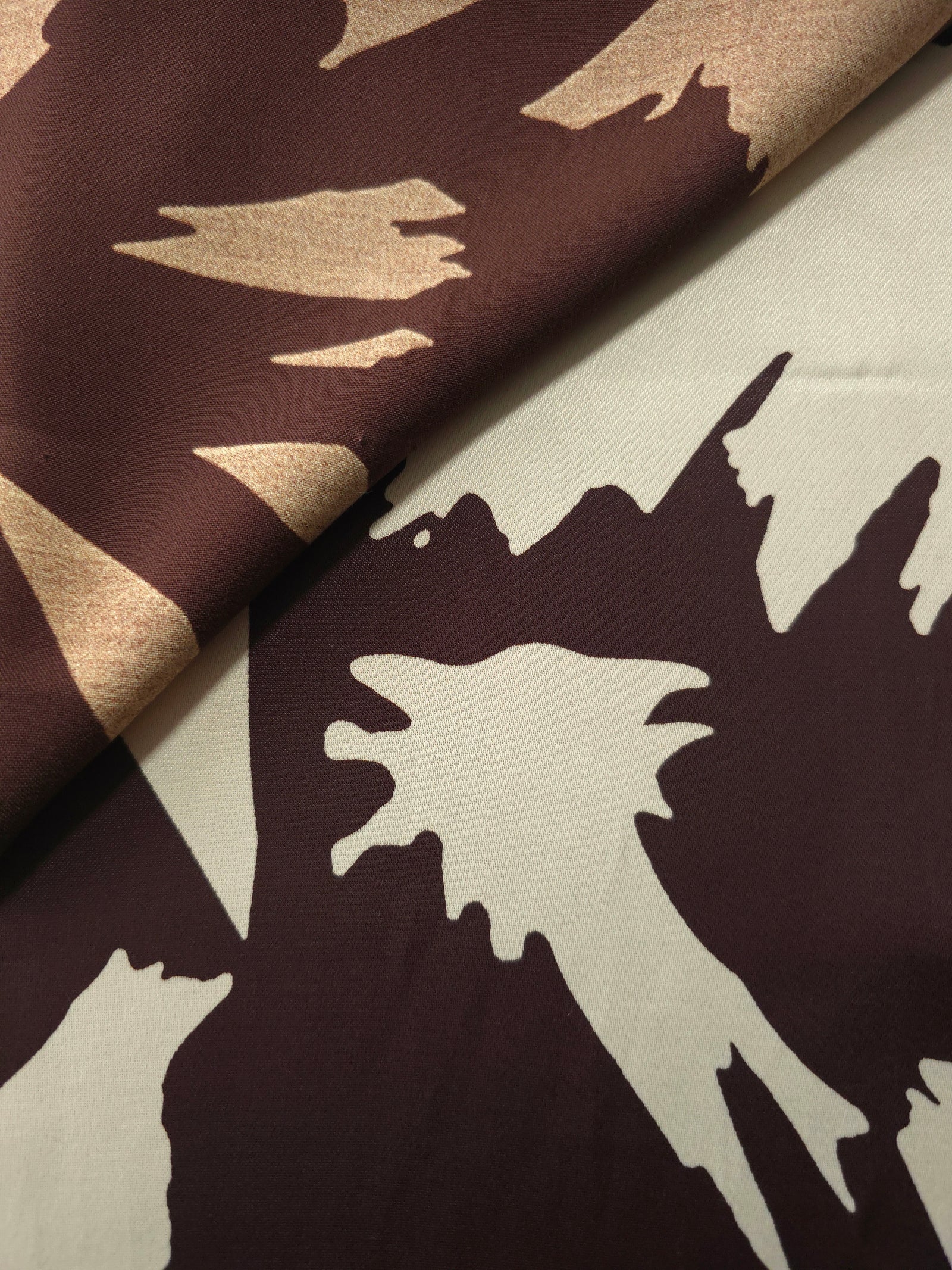 Silky Rayon Emprime Fabric