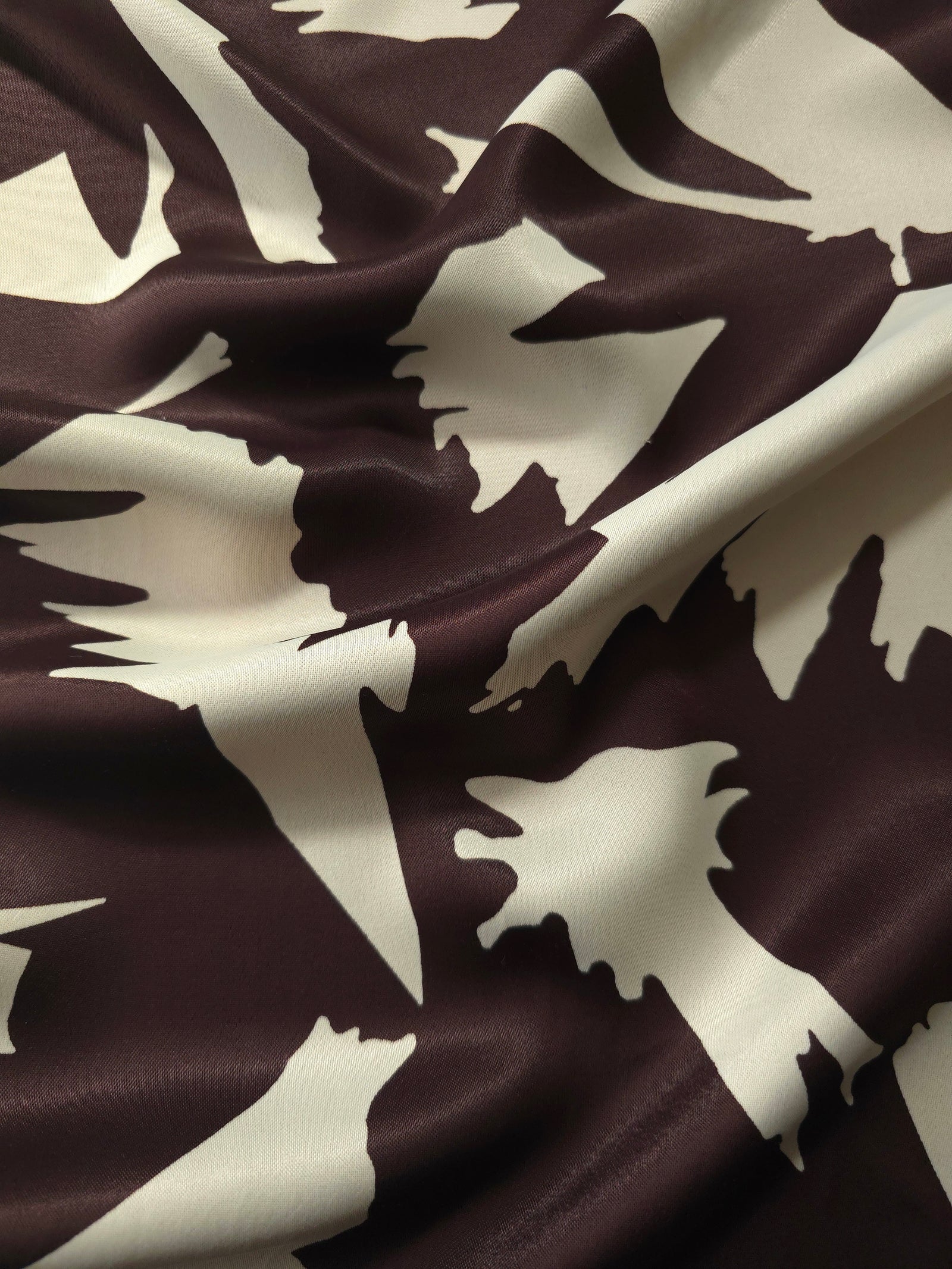 Silky Rayon Emprime Fabric