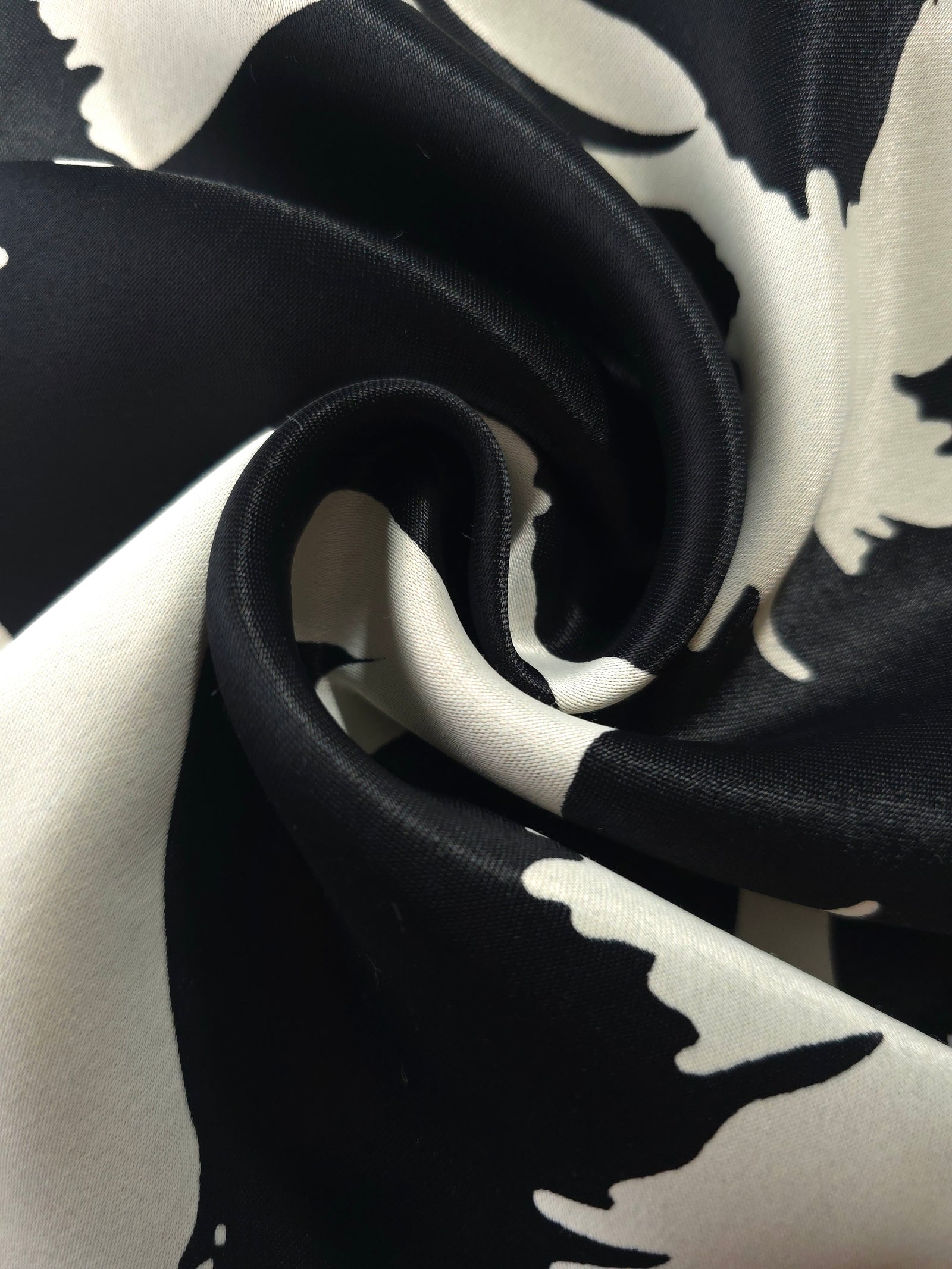 Silky Rayon Emprime Fabric