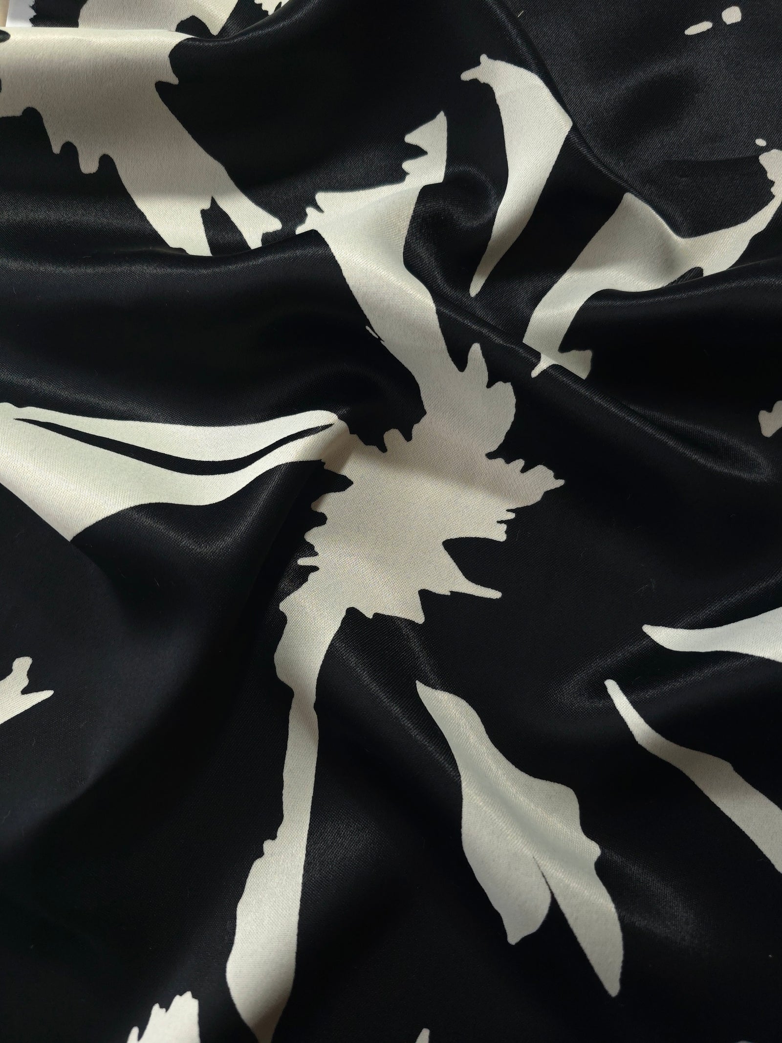 Silky Rayon Emprime Fabric
