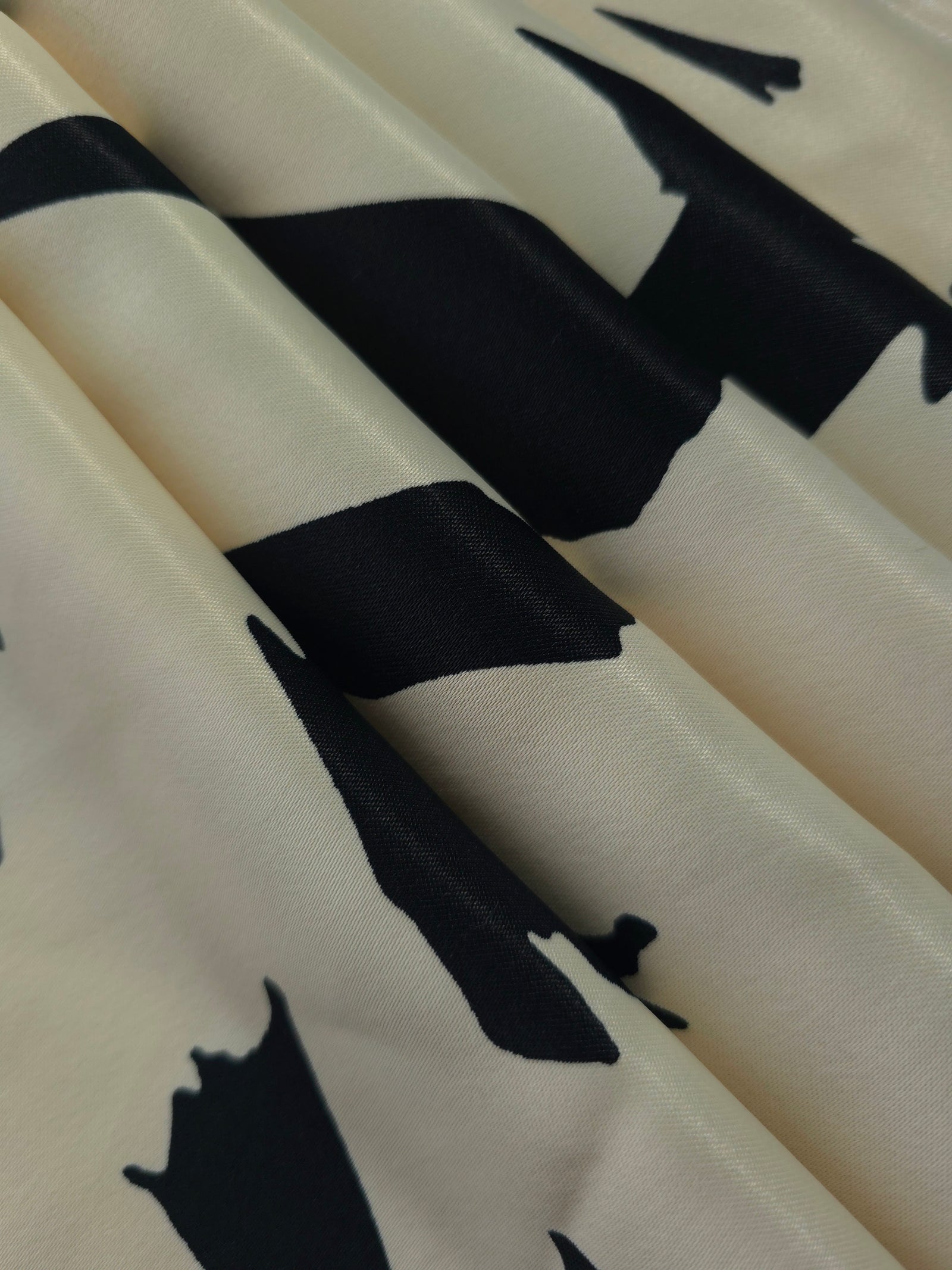 Silky Rayon Emprime Fabric