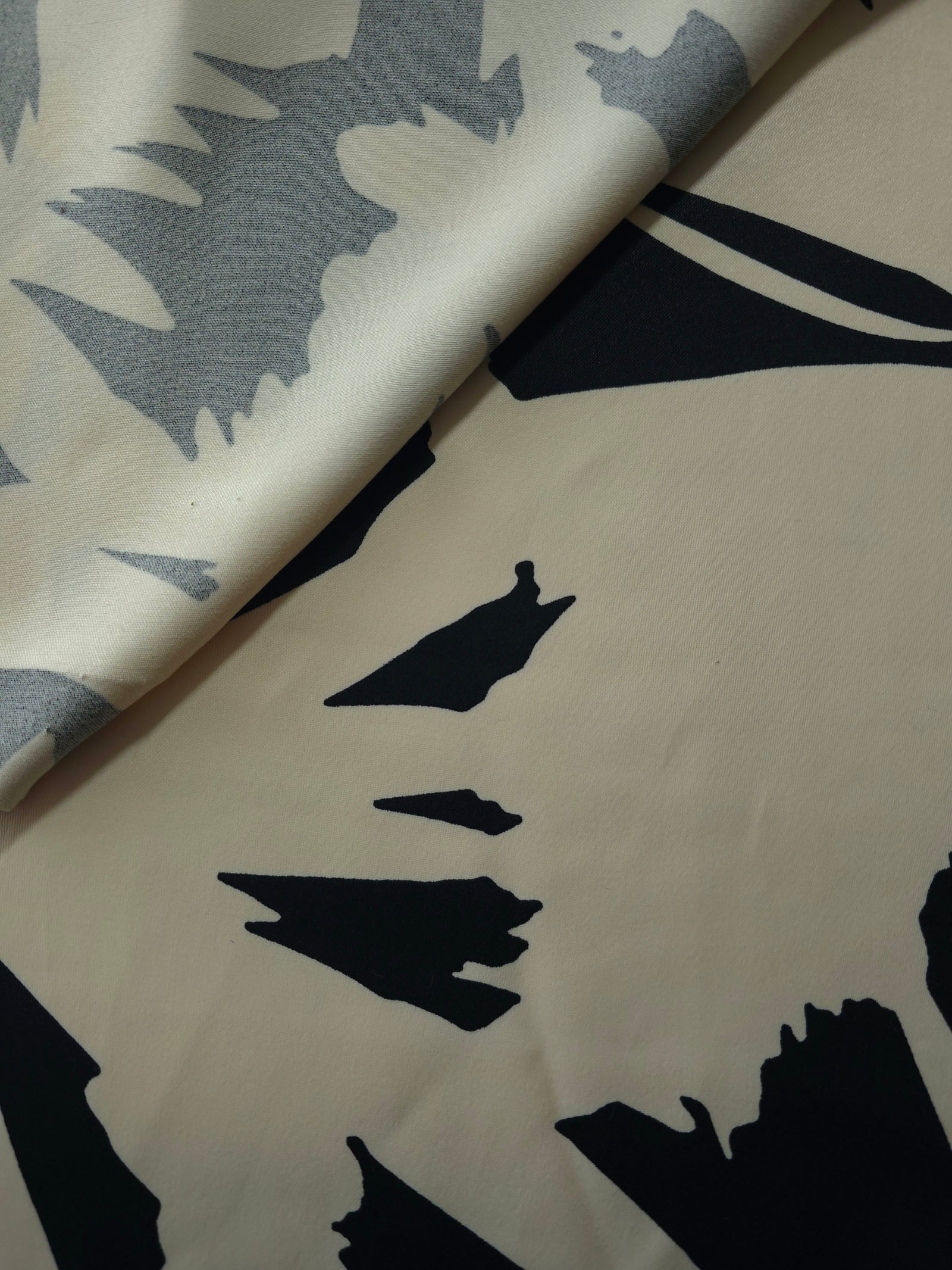 Silky Rayon Emprime Fabric