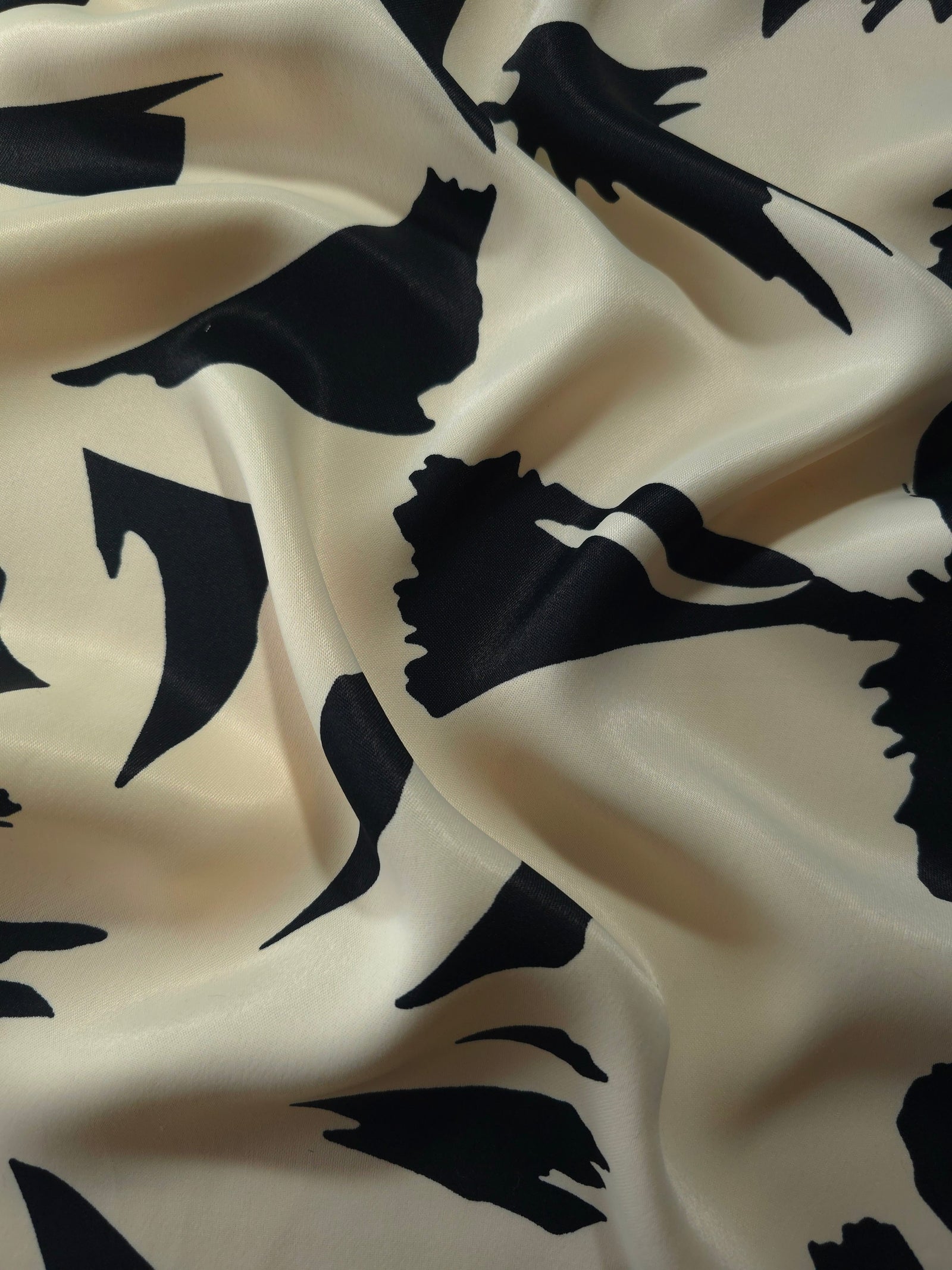 Silky Rayon Emprime Fabric
