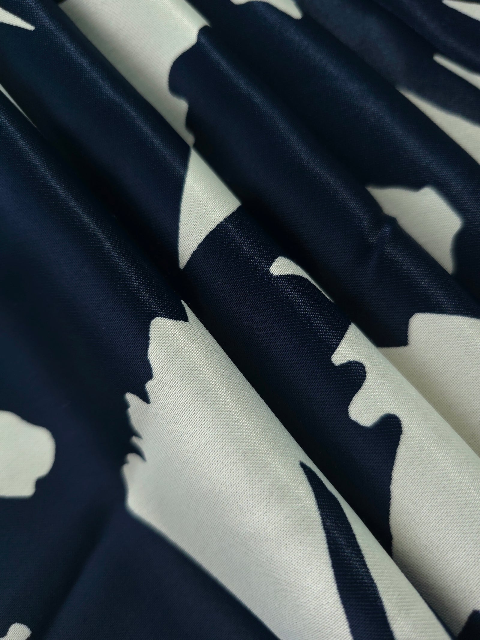 Silky Rayon Emprime Fabric