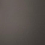 Warm Charcoal Gray 205 GSM Korean polyester crepe shown flat, an opaque woven dress fabric with a silky-soft finish
